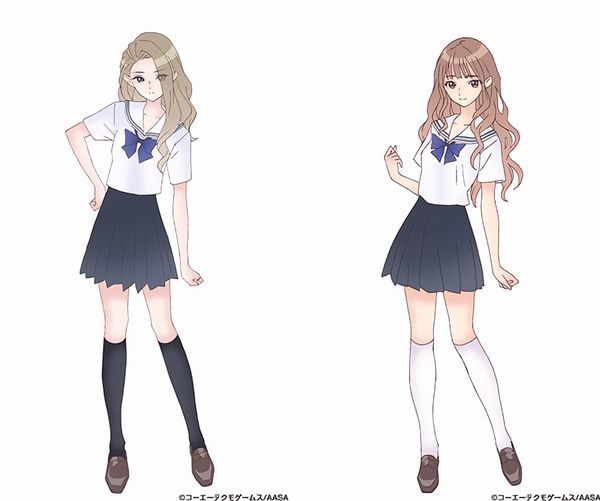 Blue Reflection characters1